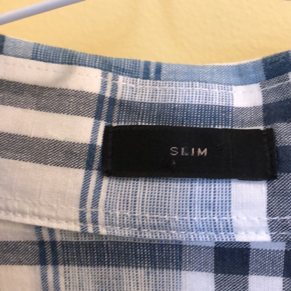 J Crew Slim Fit Medium Plaid Shirt - Picture 4 of 6